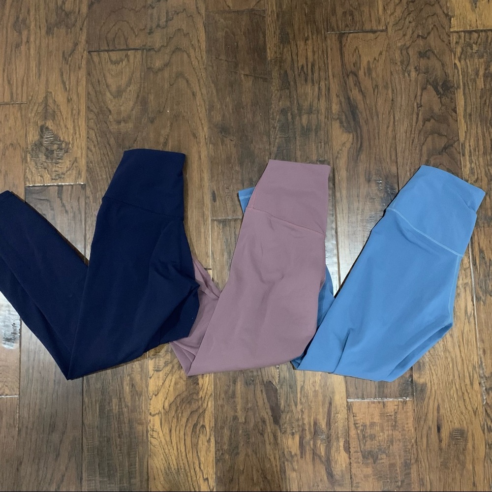 Lululemon dupe leggings size XS (fits like a 2) 3 PACK